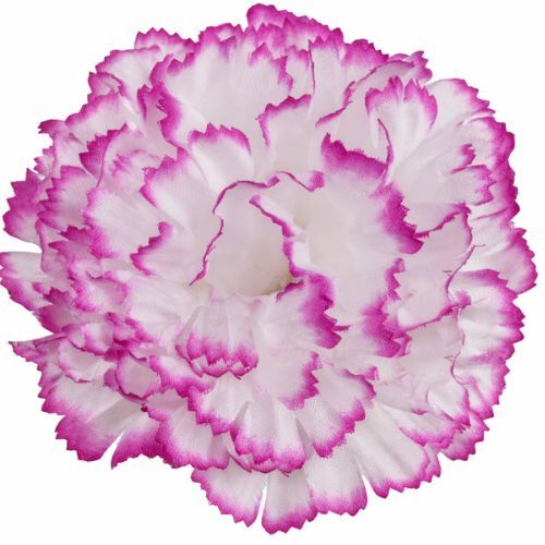 Umelý karafiát bielofialový 9 cm Umelý karafiát bielofialový 9 cm
