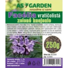 Facélia vratičolistá na zelené hnojenie 250 g