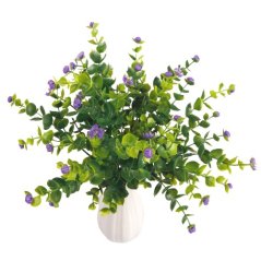 Umelý eukalyptus fialový 32 cm