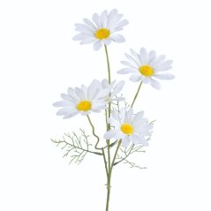 Umelá sedmokráska biela 52 cm