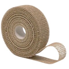 Jutová stuha prírodná 4 cm / 1 m