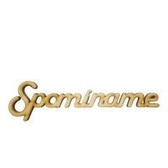 Drevený výrez Spomíname 16 cm
