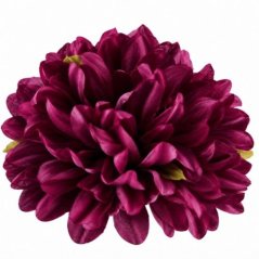 Umelá chryzantéma burgundy 15 cm