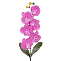 Umelá orchidea saténová L160