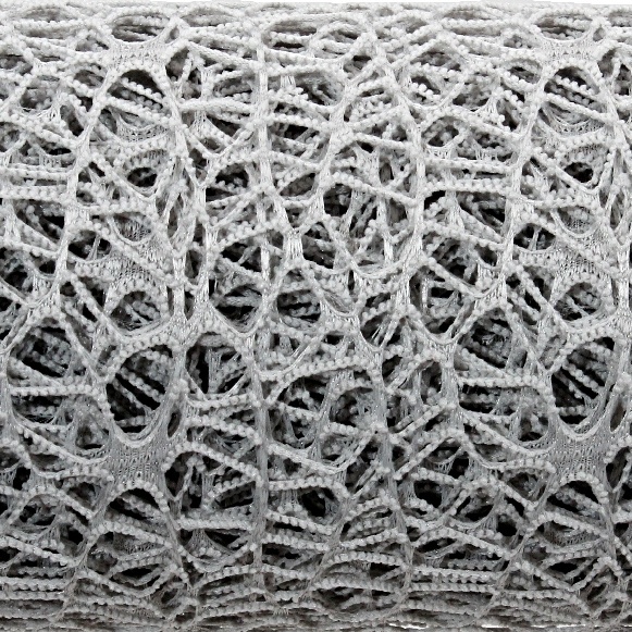 Dekoračná sieťka sivá š. 50 cm / 0,5 m