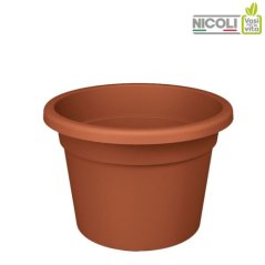 Kvetináč plastový Nicoli terakota 18 cm