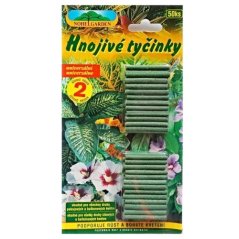 Tyčinkové hnojivo pre izbové a balkónové rastliny - Nohel Garden -50 kusov