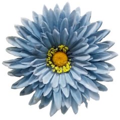 Umelá gerbera modrá 15 cm