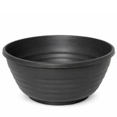 Plastový kvetináč misa antracit 22 cm