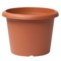 Kvetináč plastový Cilindro terakota 30 cm