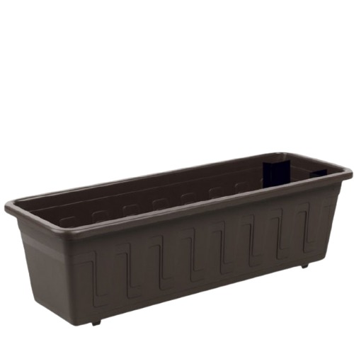 Truhlík samozavlažovací Garden Flor hnedý 60 cm