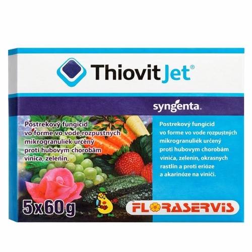 Thiovit Jet 5 x 60 g Syngenta Thiovit Jet 5 x 60 g Syngenta