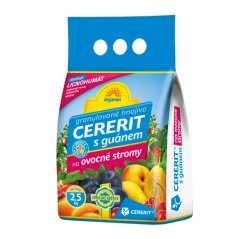 Cererit na ovocné stromy a ovocné kríky s guánom ORGAMIN 2,5 kg