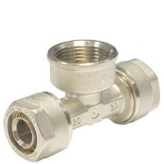 PEX šróbovací T-kus na závit 26x3/4"x26 vnútorný