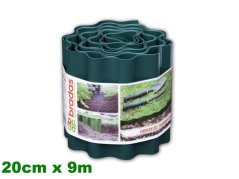 Okraj trávnika zelený 20 cm x 9 m