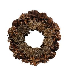 Šiškový veniec priemer 25 cm