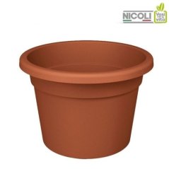 Kvetináč plastový Nicoli terakota 22 cm