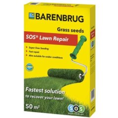 Trávne osivo BARENBRUG SOS 50 m² - 1 kg - na regeneráciu a zahustenie existujúcich trávnych plôch,