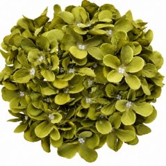 Umelá hortenzia zelená 20 cm