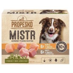 PROPESKO MISTR kuracie a morčacie v omáčke 12 x 85 g