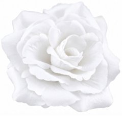 Umelá ruža francúzska biela 13 cm