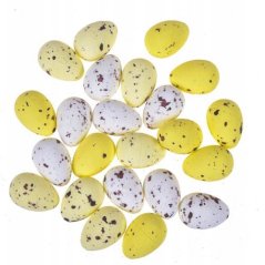 Vajíčko bieložlté mix 2,5 cm / 50 ks