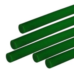 Tavné tyčinky zelené 11 mm x dl. 100 mm / 24 ks