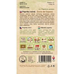 Paprika ročná Dulce de Espana - španielska sladká