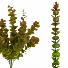 Umelý eukalyptus zeleno hnedý 48 cm 1 ks