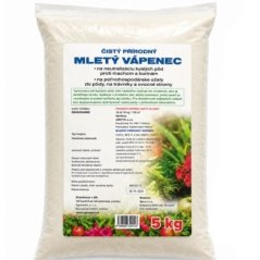 Vápenec mletý 5 kg - čistý prírodný