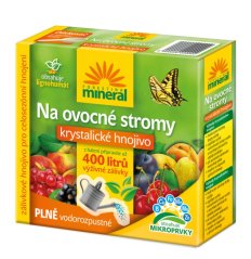 Kryštalické hnojivo na ovocné stromy s lignohumátom MINERAL 400g