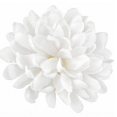 Umelá chryzantéma biela 10 cm