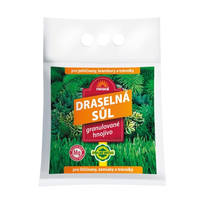 Draselná soľ Mineral 2,5 kg Draselná soľ Mineral 2,5 kg
