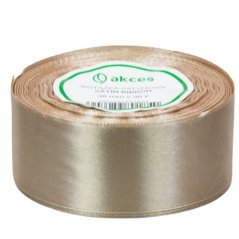 Stuha saténová šampaň 3,8 cm / 1 m