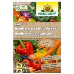 Hnojivo Azet Neudorff pre celú záhradu 1 kg - obsahuje mikorízne huby