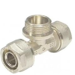PEX šróbovací T-kus na závit 32x1"x32 vonkajší