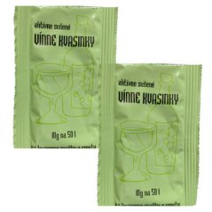 Vínne kvasinky 10g / na 50 l