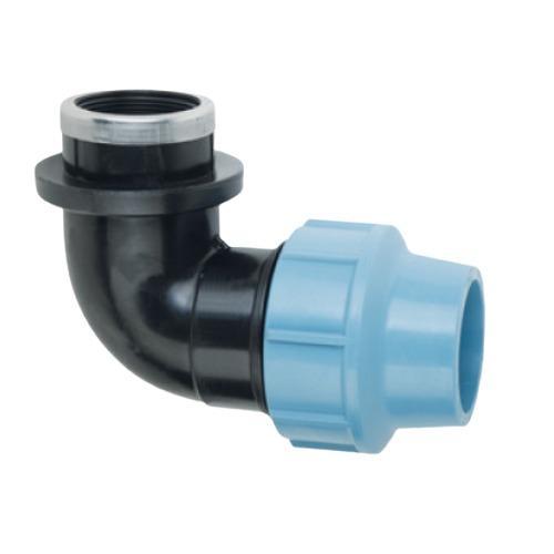 PE Koleno 90° s vnútorným závitom 32 mm x 3/4 "