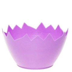 Veľkonočný kvetináč škrupinka fialový 12 cm