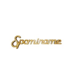 Drevený výrez Spomíname 11,5 cm