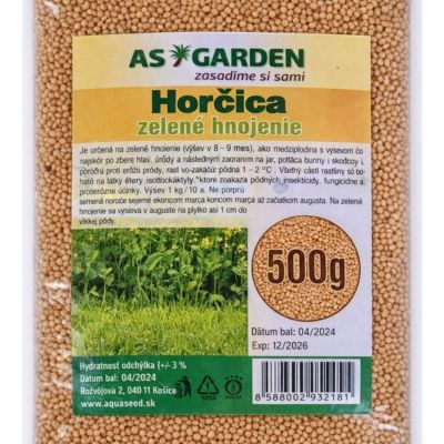 Horčica na zelené hnojenie 500 g