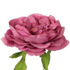 Umelá pivónia burgundy 13 cm