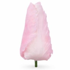 Umelý tulipán saténový ružový 9 cm