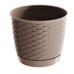 Kvetináč Ratolla Round DRLO mocca