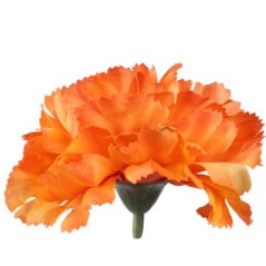 Umelý karafiát oranžový 9 cm