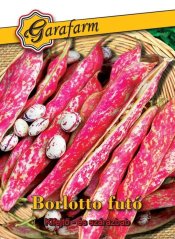 Fazuľa Borlotto nano - kríčková