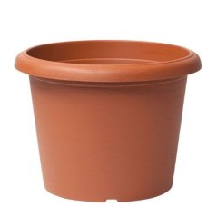 Kvetináč plastový Cilindro terakota 25 cm