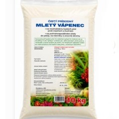 Vápenec mletý 10 kg - čistý prírodný