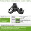 Adaptér na IBC nádrž, závit S60x6 s prípojkou na hadicu S60x6 x priemer 25 mm ECONOM