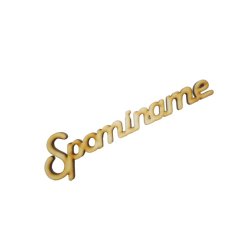 Drevený výrez Spomíname 11,5 cm